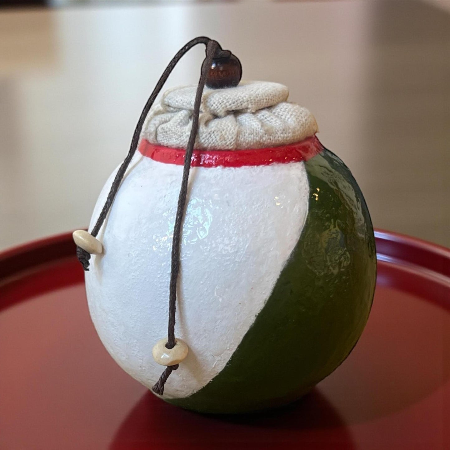 One-of-a-kind Laughing Demoness Tea Caddy