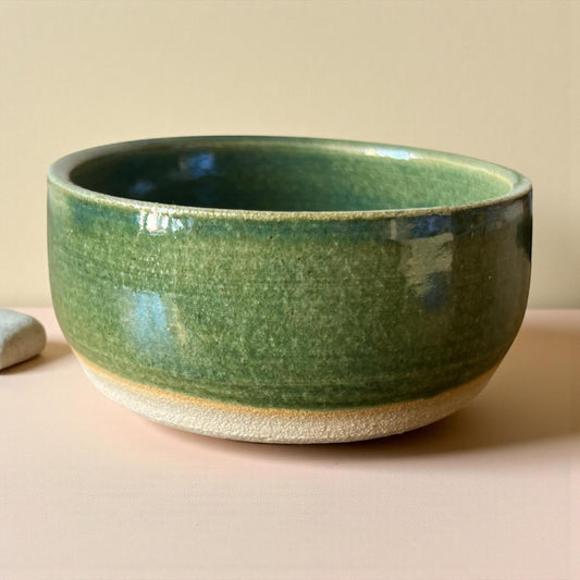 Britt Howe Handmade Green Bowl - B