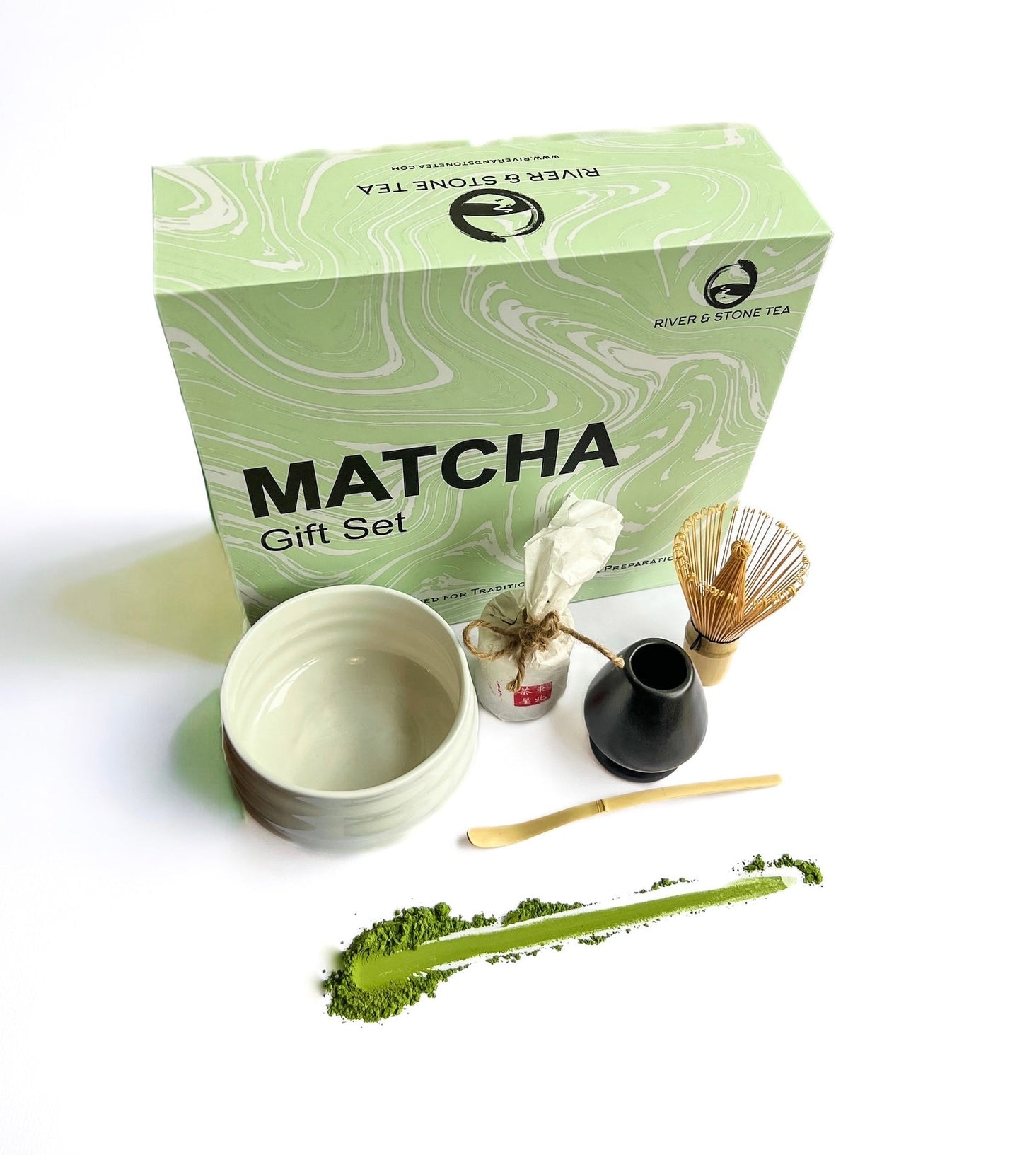 Matcha Starter Set - Matcha Included - River & Stone Tea