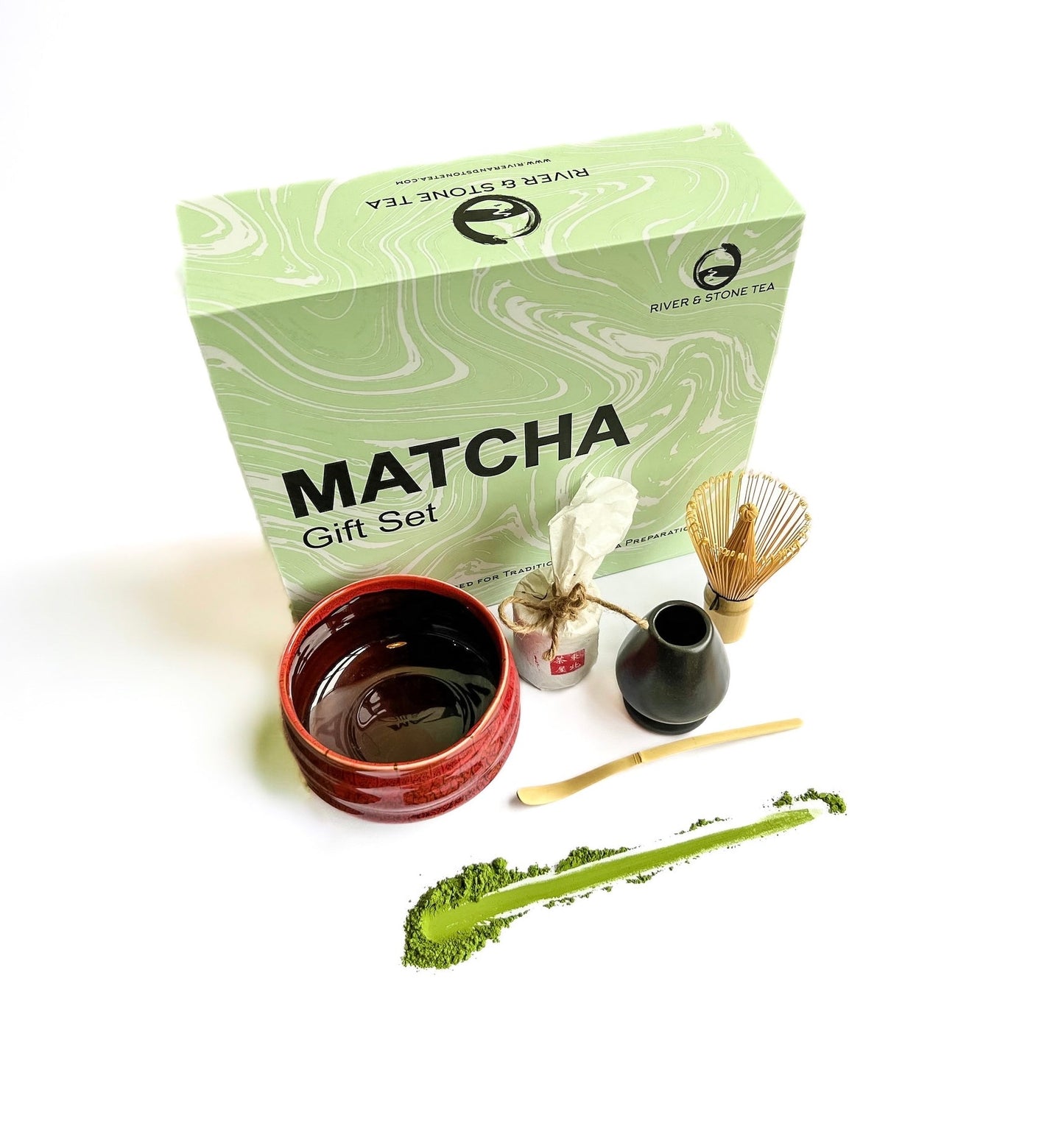 Matcha Starter Set - Matcha Included - River & Stone Tea