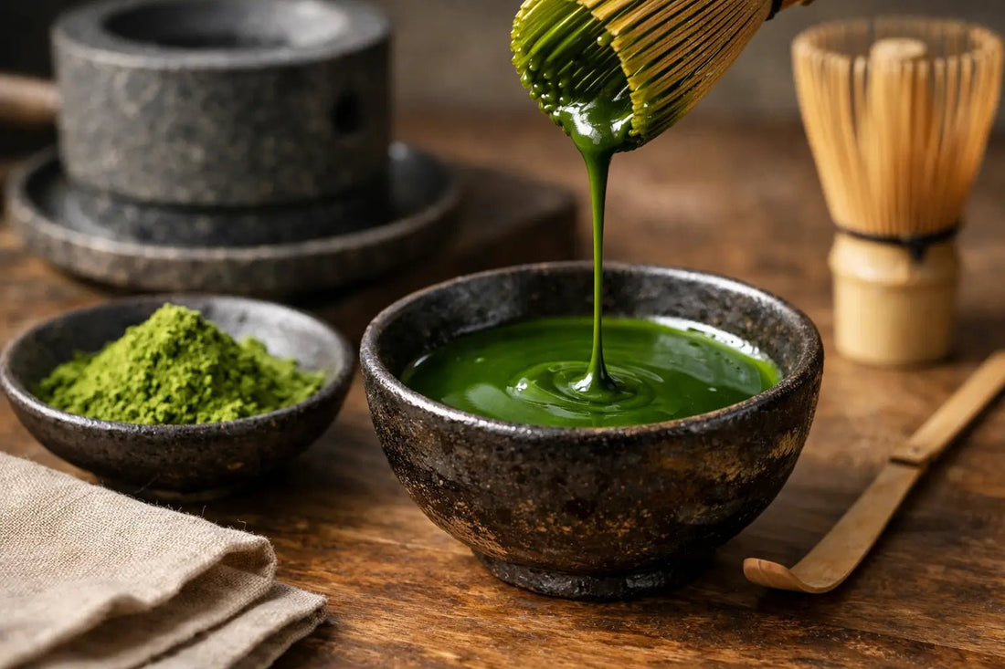 How to Make Koicha with Freshly Milled Matcha - River & Stone Tea