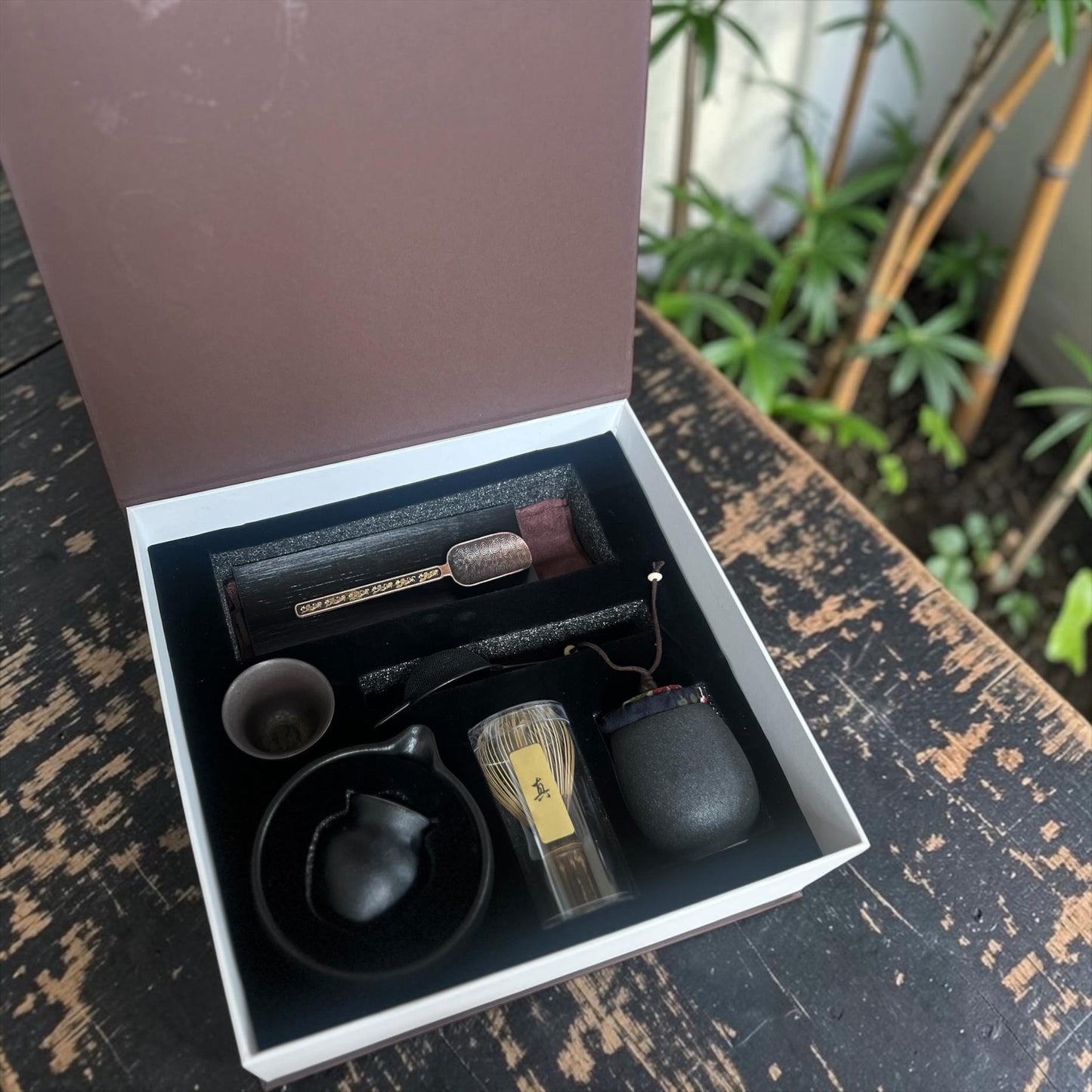 Deluxe River & Stone Tea Matcha Gift Set