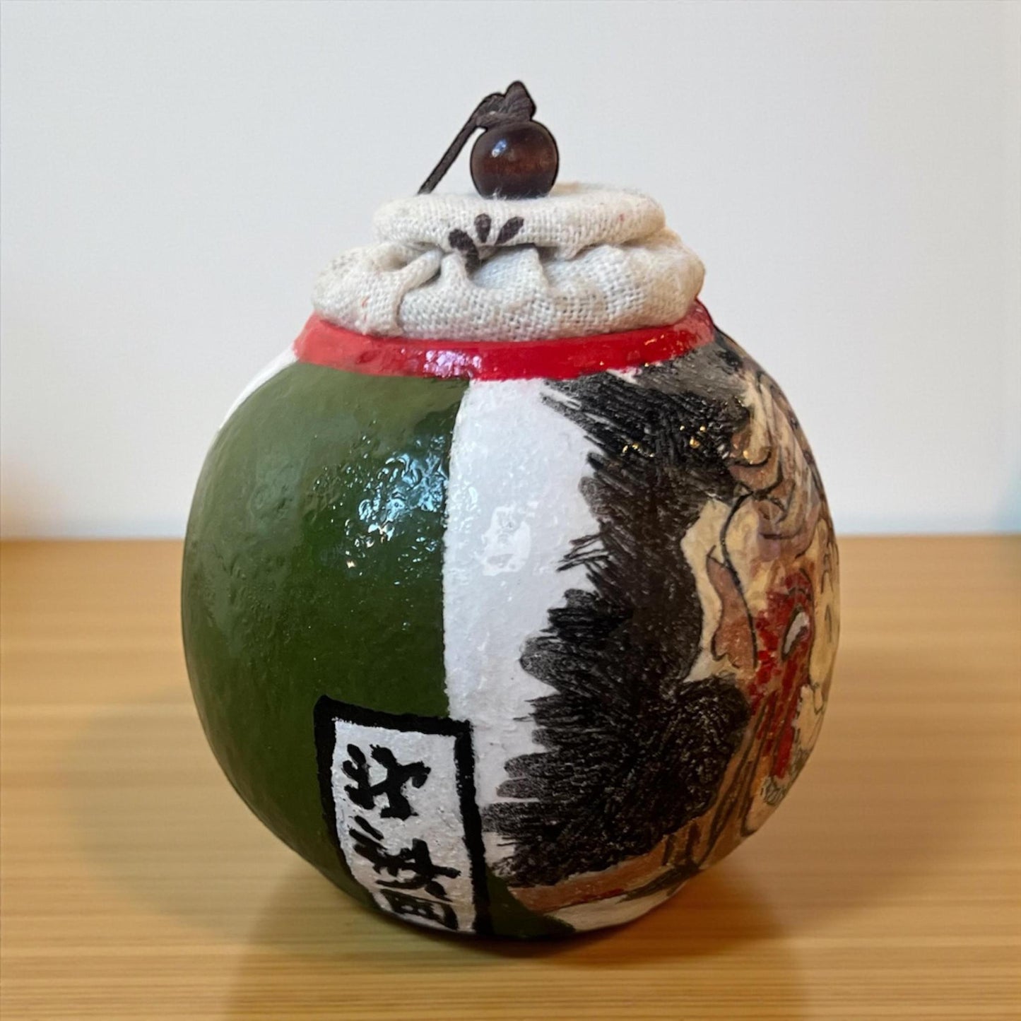 Laughing Demoness Tea Caddy