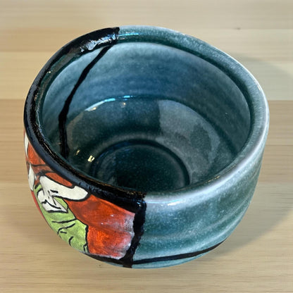 Urushi-Tsugi Chawan Featuring Character From Pandora's Box