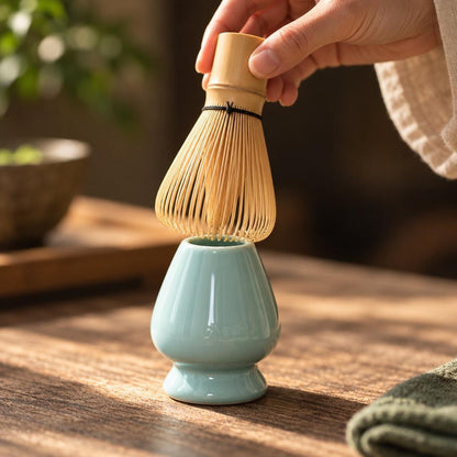 Elegant Bamboo Matcha Gift Set