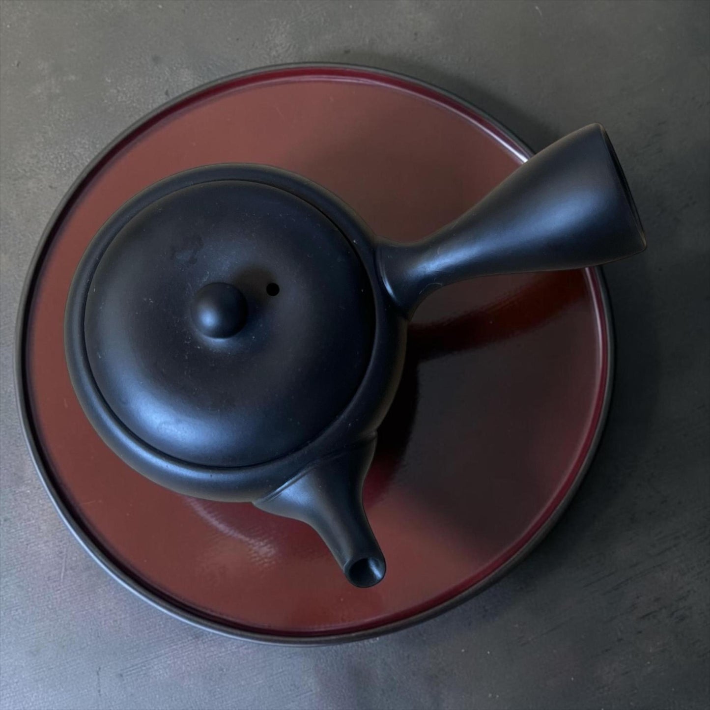 Small Black Clay Kyusu