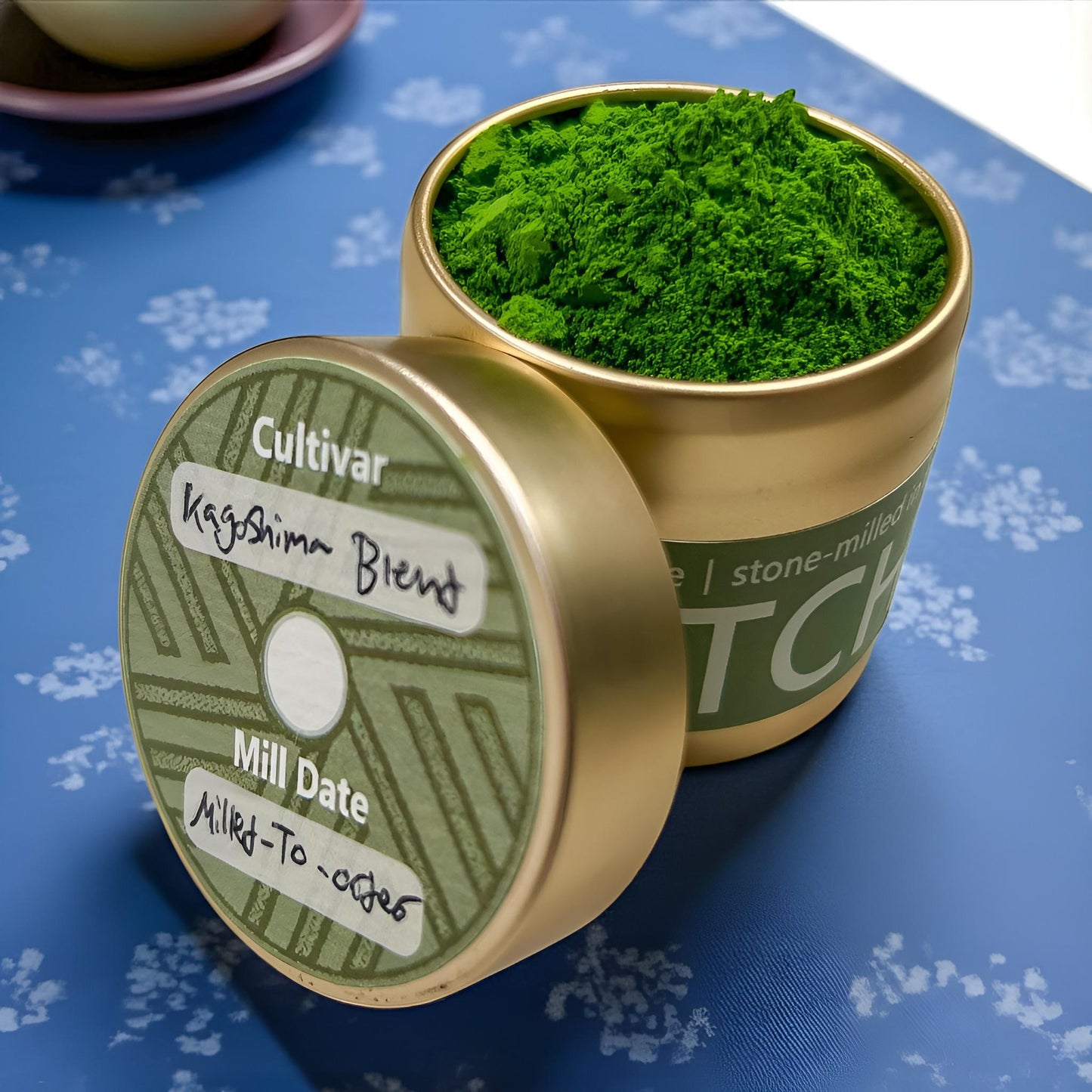 Kagoshima Blend Natural Ceremonial Grade Matcha - 20g Tin