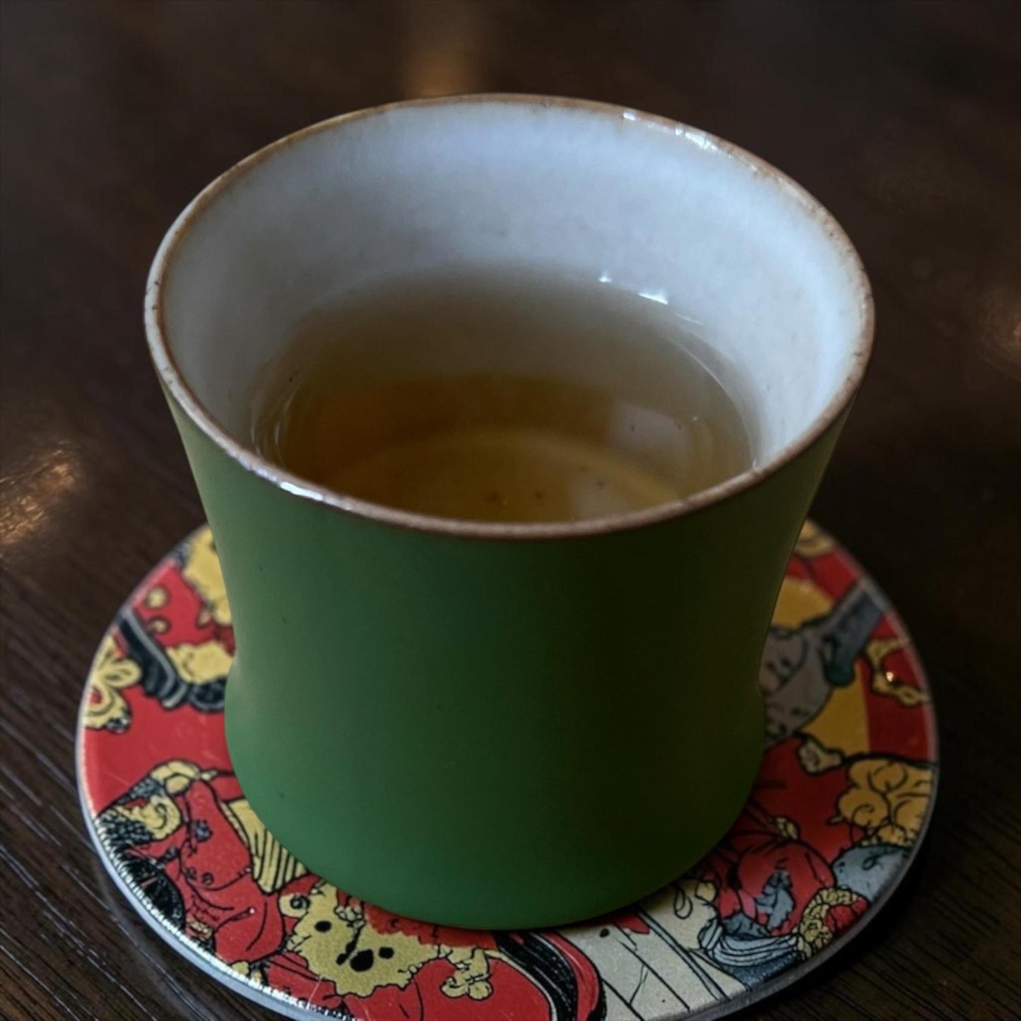 Ceramic Bamboo Joint Tea Cup