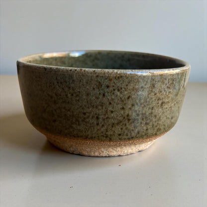 Britt Howe Handmade Speckled Green Bowl - A