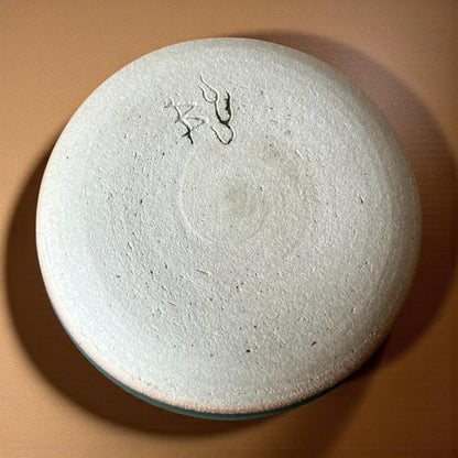 Britt Howe Handmade Stoneware Forest Green Bowl - A - River & Stone Tea