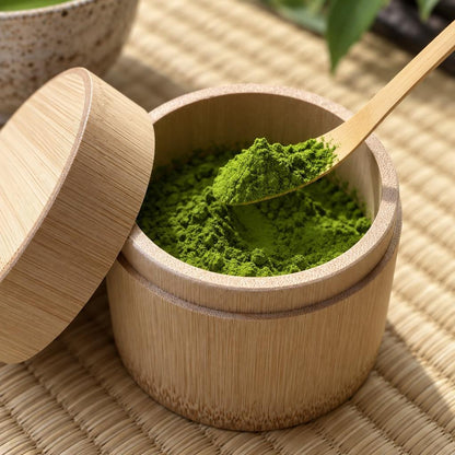 Elegant Bamboo Matcha Gift Set