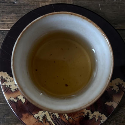 Ceramic Bamboo Joint Tea Cup - River & Stone Tea
