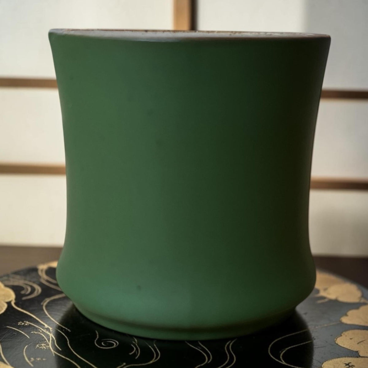 Ceramic Bamboo Joint Tea Cup - River & Stone Tea