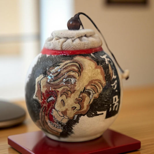 Laughing Demoness Tea Caddy