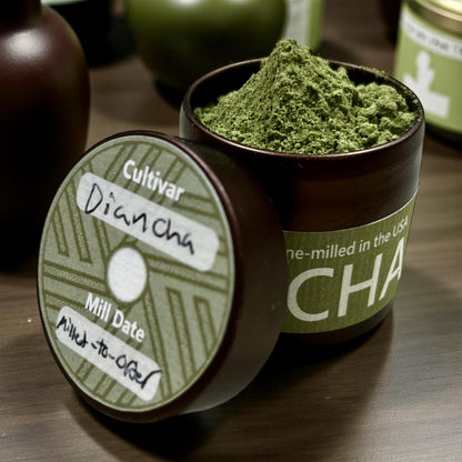 Diancha "White Matcha" - 20g Tin - River & Stone Tea