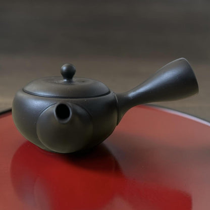 Small Black Clay Kyusu