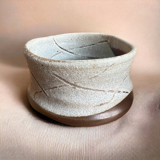 Hand Made Masonry Matcha Bowl - River & Stone Tea