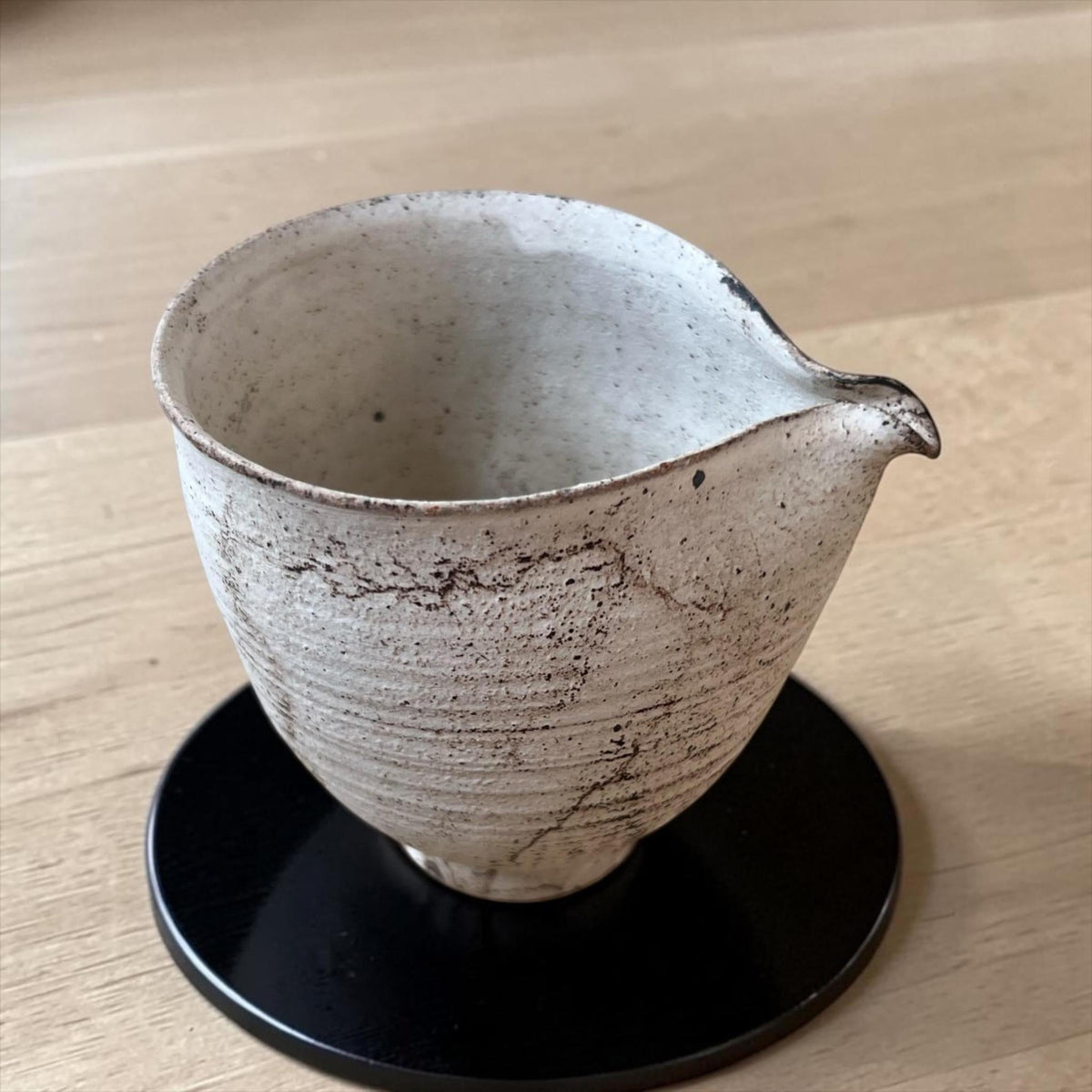 Handmade Rustic White Chakai - River & Stone Tea