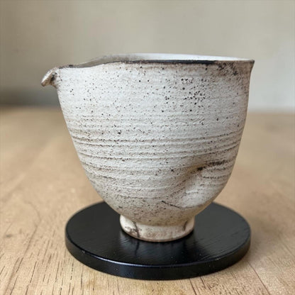 Handmade Rustic White Chakai - River & Stone Tea