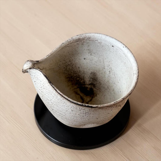 Handmade Rustic White Chakai - River & Stone Tea