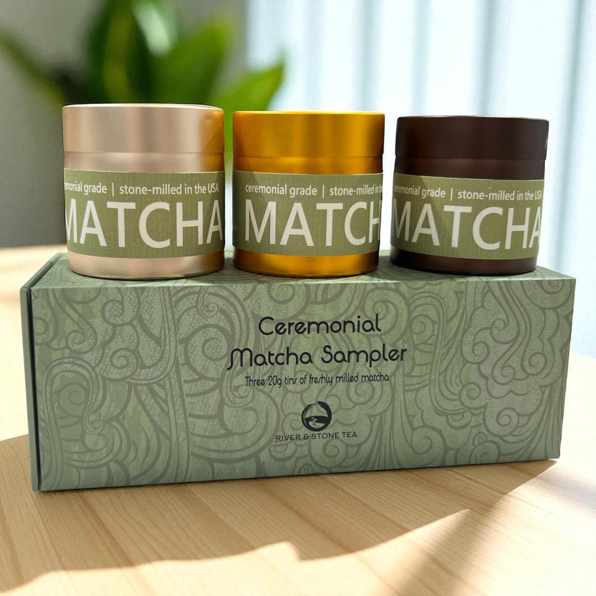 Matcha Tin Sampler - 20g - River & Stone Tea