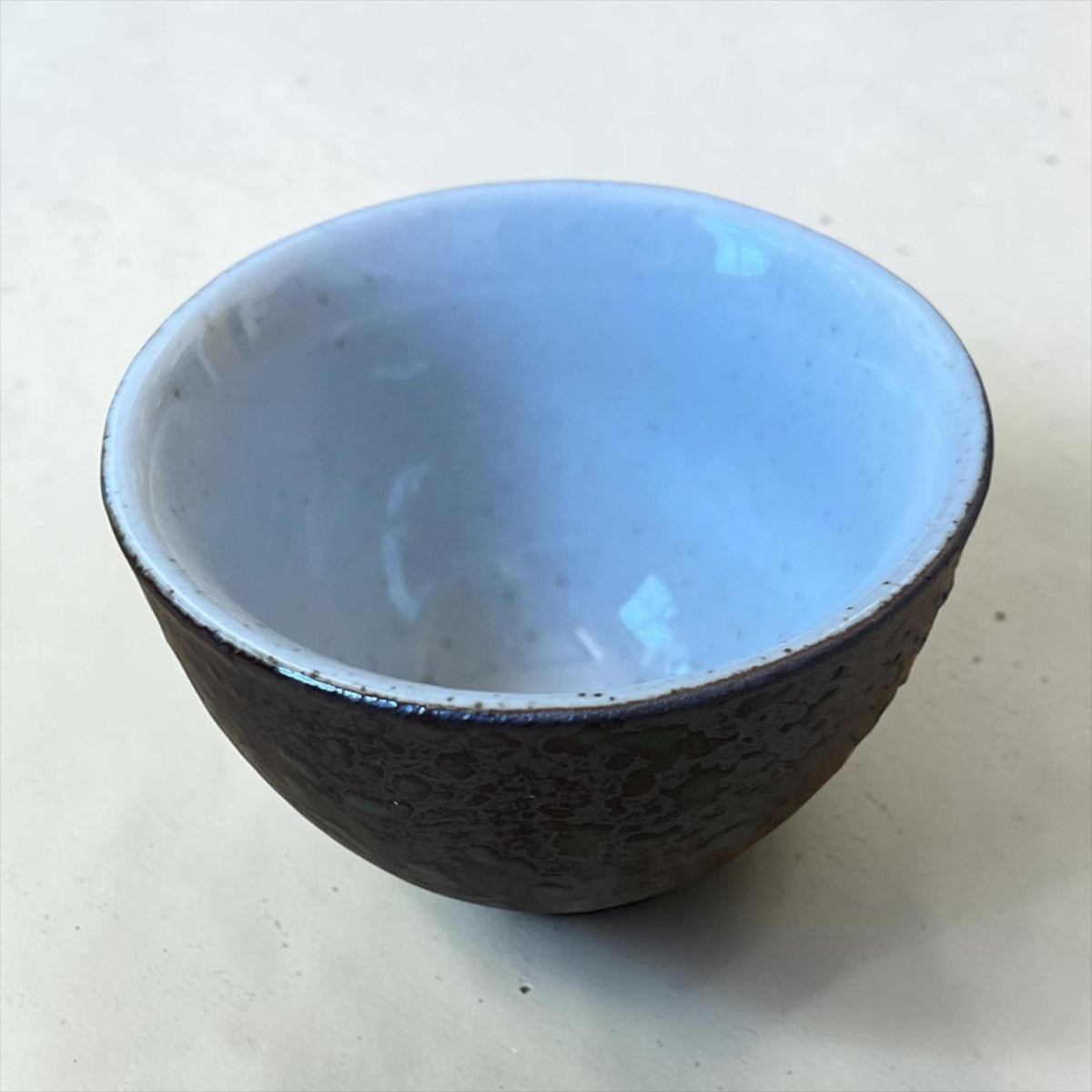 Mottled Green Tea Porcelain Cup - River & Stone Tea