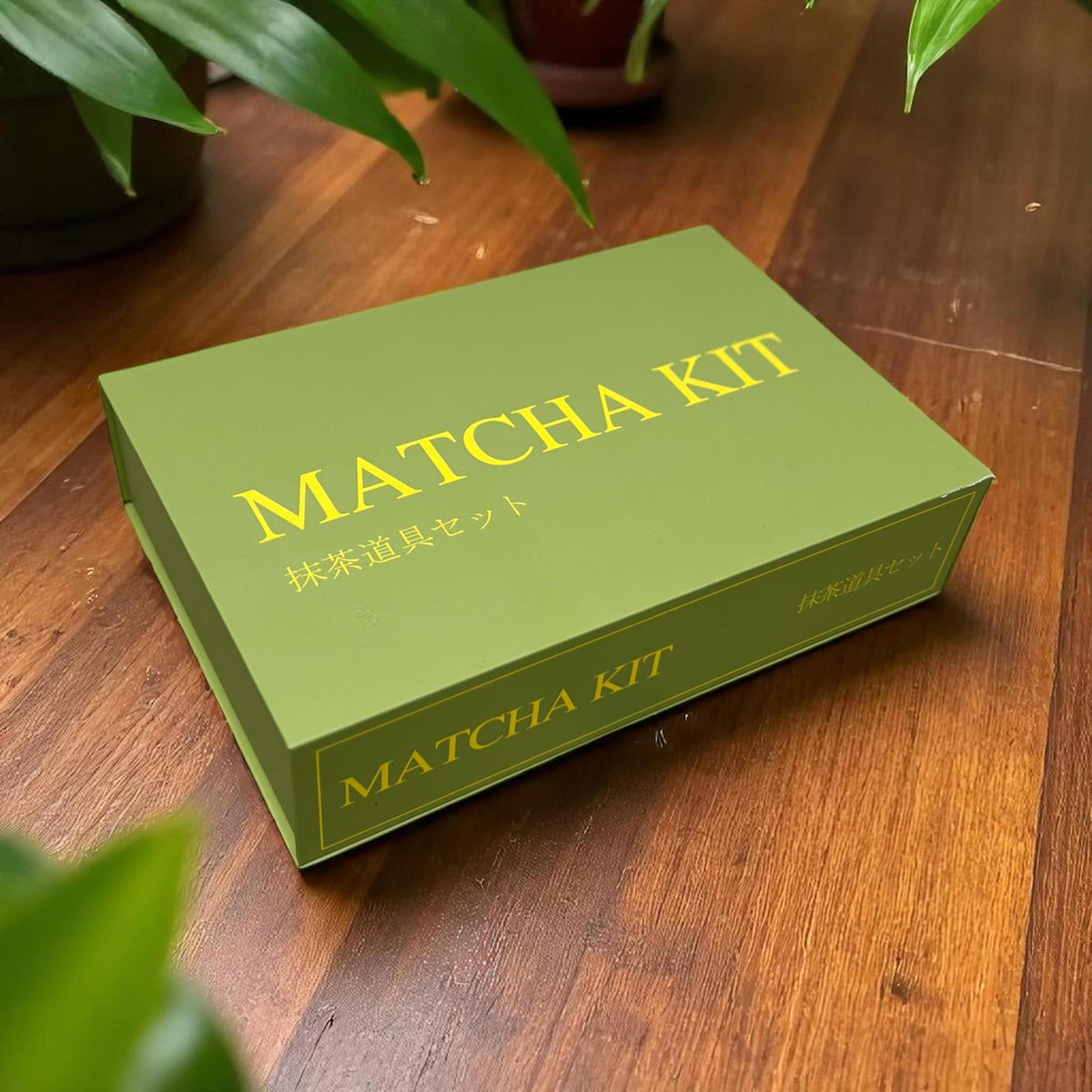 Spouted Celadon Matcha Set - River & Stone Tea