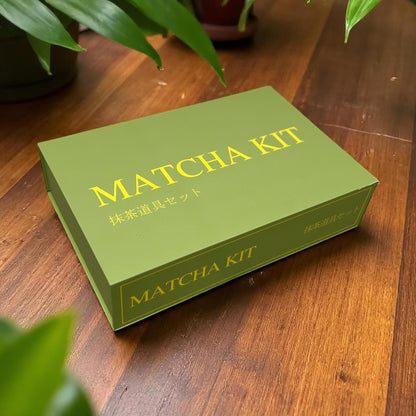 Spouted Celadon Matcha Set - River & Stone Tea